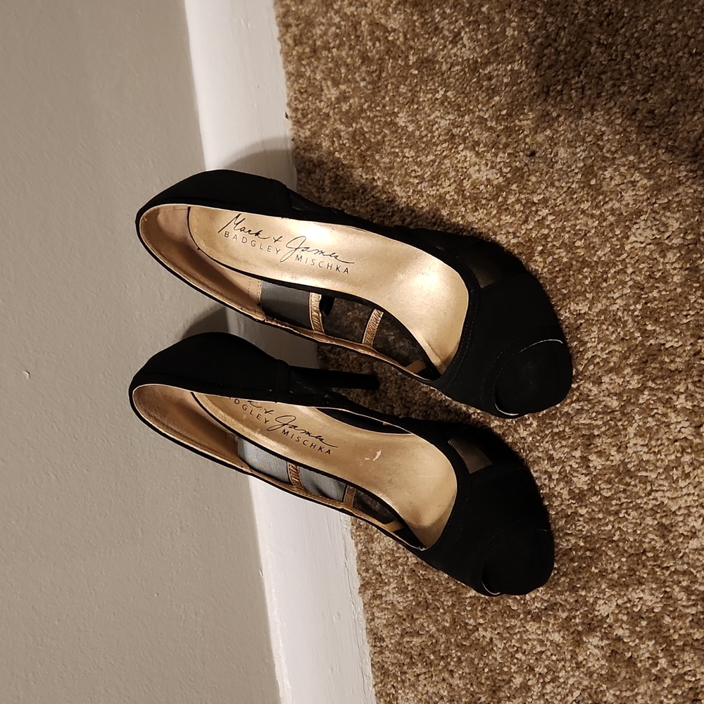 Black heels